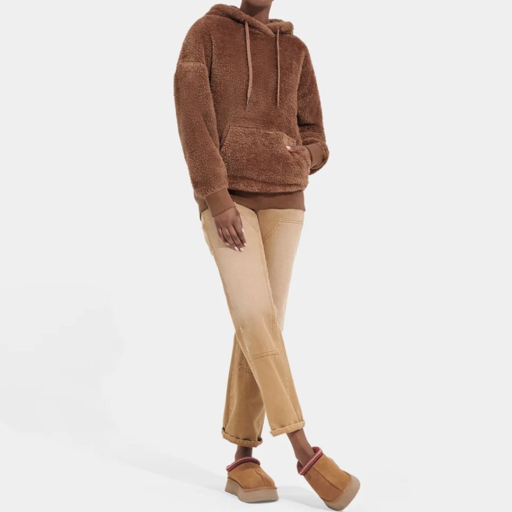 UGG Women's Loyra Sherpa Fluff Hoodie